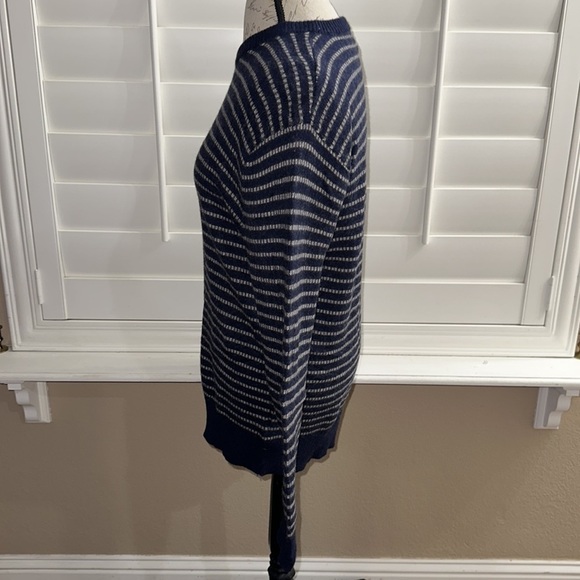 J Crew Men's Softspun Ditty Stripe Sweater - Picture 5 of 12
